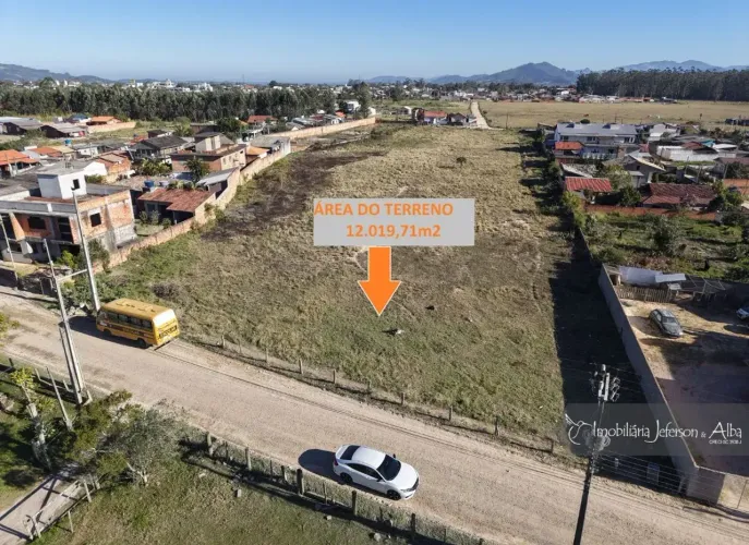 Terreno para venda com 12.019m2 no bairro Nova Brasília em Imbituba - SC