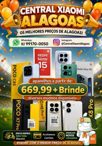 Xiaomi Poco C85, Note 15 5G, Poco X8 Pro 5G e Diversos Modelos Disponíveis