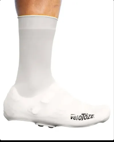 Capa de chuva sapatilha velotoze branca