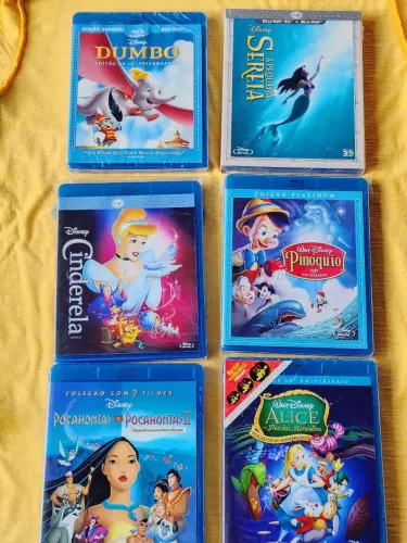 Filmes Clássicos Disney - Blu-ray 