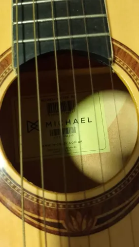 Violão Michael elétrico (captador adaptado)