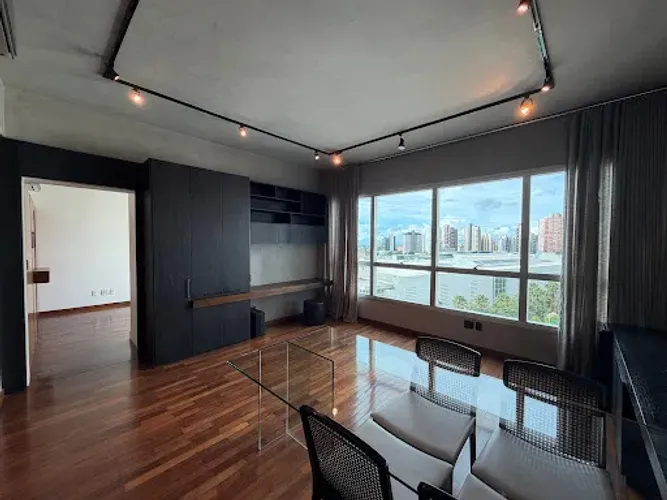 Apartamento com 1 dormitório para alugar, 70 m² por R$ 6.700,00/mês - Belvedere - Belo Hor