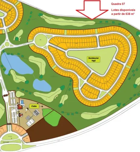 Lote/Terreno para venda possui 638 metros quadrados
