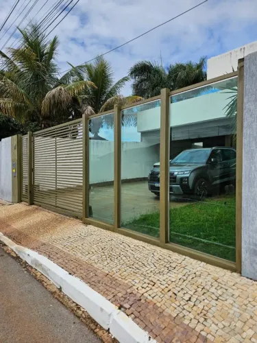 Portão completo com motor
