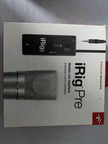 Irig Pre mobile mic interface