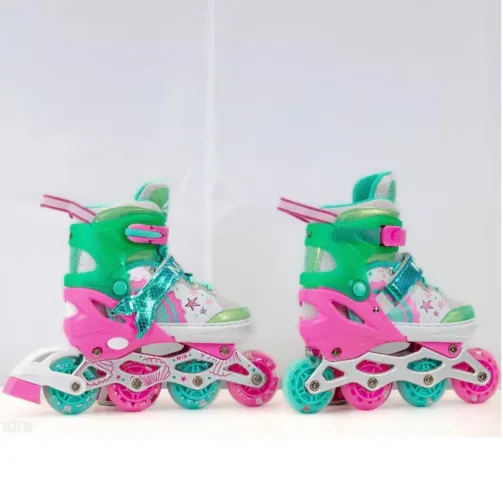 Patins 4 Rodas Inline Ajustável Infantil