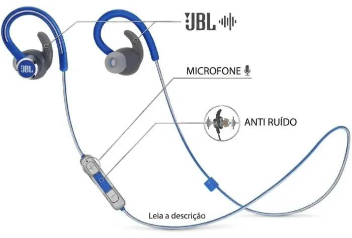 Performance Superior: Fone de Ouvido JBL Reflect Contour 2 Bluetooth