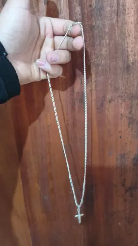Corrente de prata 925 com pingente