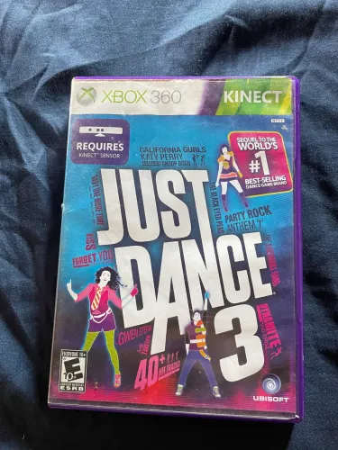 Jogo Just Dance 3 Xbox 360 Original (Requer Kinect)
