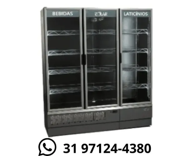 Refrigerador Expositor 3 Portas Polar 220v