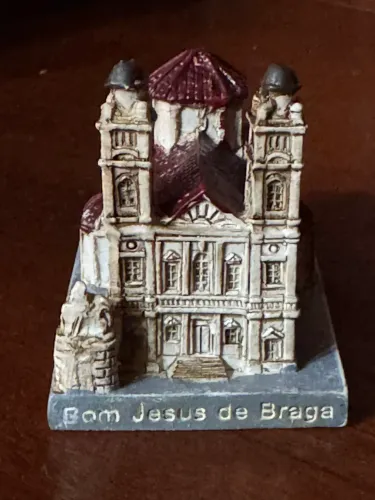 ANTIGA MINIATURA IGREJA ?BOM JESUS DE BRAGA? -PORTUGAL