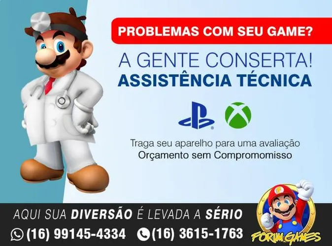 Assistência Técnica e Games em Geral