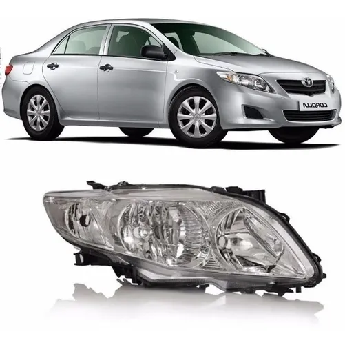 Farol toyota corolla 2009 2010 2011 t.y.c