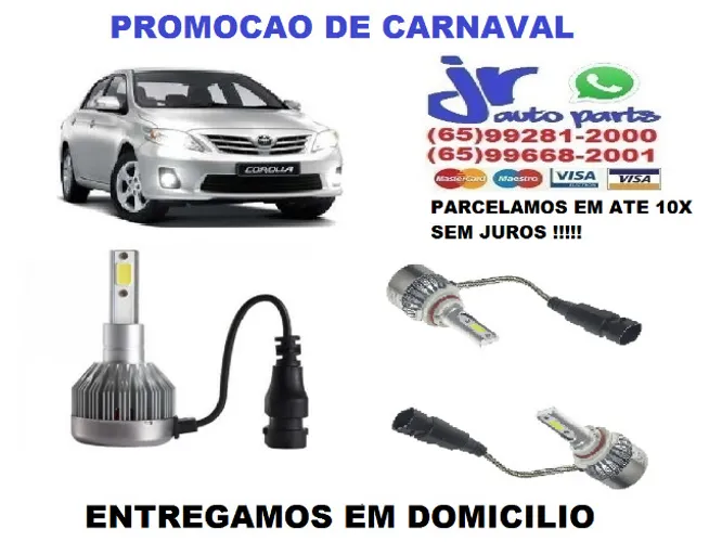 Ultra LED (Baixa) Toyota Corolla 6000K 12V 24V