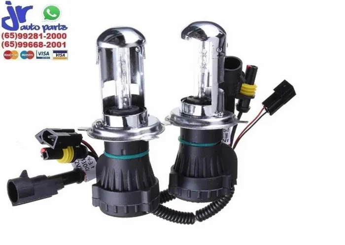 Lâmpada Bi Xênon Reposição H4-3 6000K 35W 12V