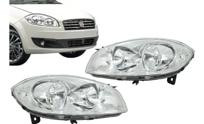 Par Farol Fiat Linea 2009 2010 2011 2012 2013 2014 2015 2016