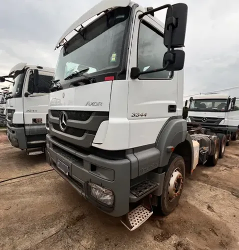 Mercedes Benz Axor 3344S ano 2021, 6x4, automático, em SP