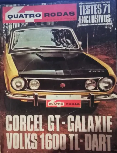 Revista Quatro Rodas ano XI, no.124, novembro de 1970