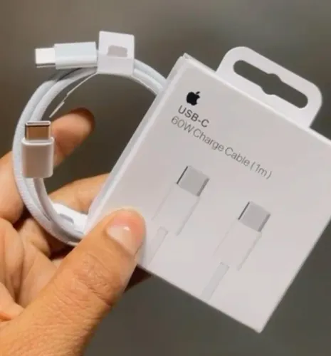 Cabo Usb-c Turbo 60w Compatível Com iPhone 15 Pro Max