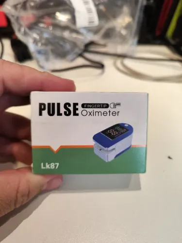 Oxímetro de dedo Check lk87 OXíMETRO LED PORTáTIL 1 Unidade 