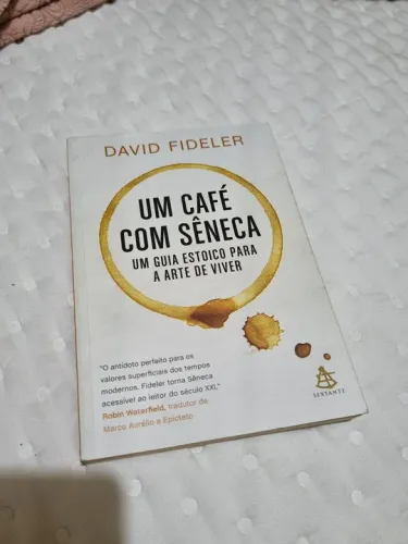 Livro café com Sêneca