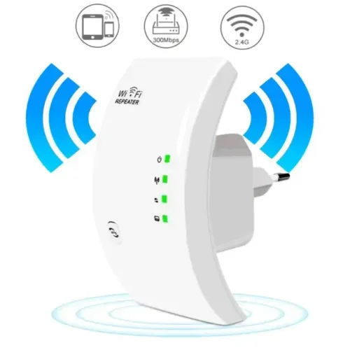 Repetidor Amplificador De Sinal Wifi 600/mbps Ultra Rápido