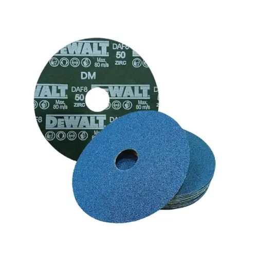 Disco Fibra Zirconia G50 4.1/2 X 7/8 Dewalt