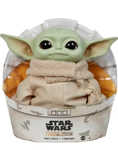 Boneco Baby Yoda The Mandalorian Pelúcia Star Wars