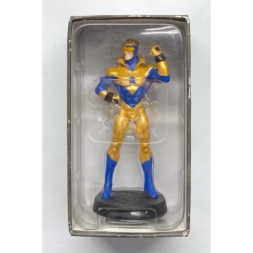 Boneco Escultura de Chumbo Metal Eaglemoss - DC Comics - Gladiador Dourado - DC Collection