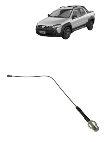 Cabo de tampa traseira Fiat Strada 2012 2013