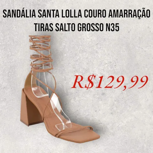 Sandália Santa Lolla n°35