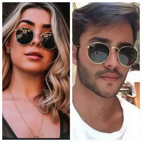 Óculos Ray-Ban Round Metal 3447 UNISSEX