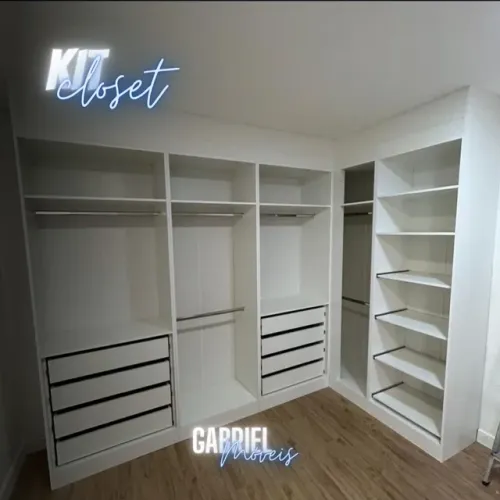 Closet Modulados MDF - Novo
