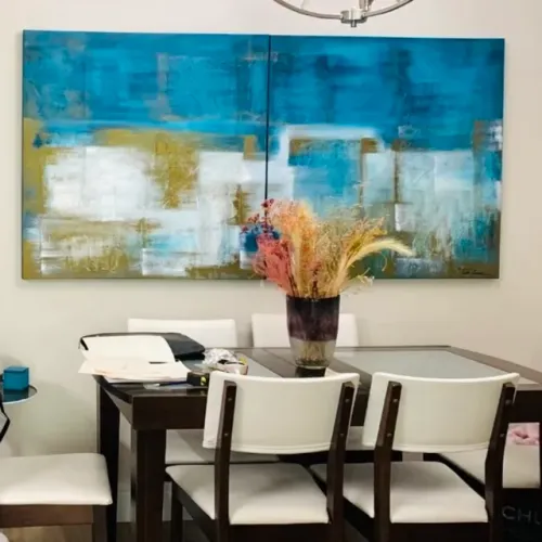 Quadros abstratos grandes