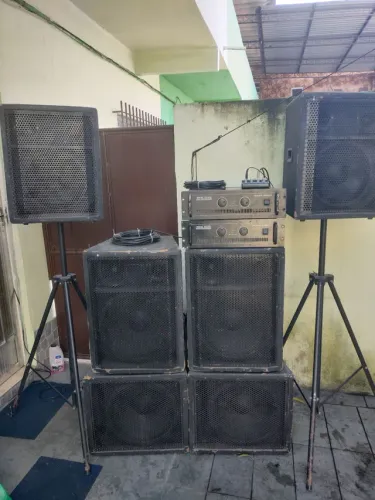 Equipamento de som completo