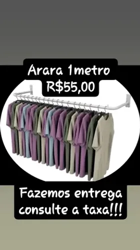 Arara 1metro R$55,00 fazemos entrega consulte a taxa
