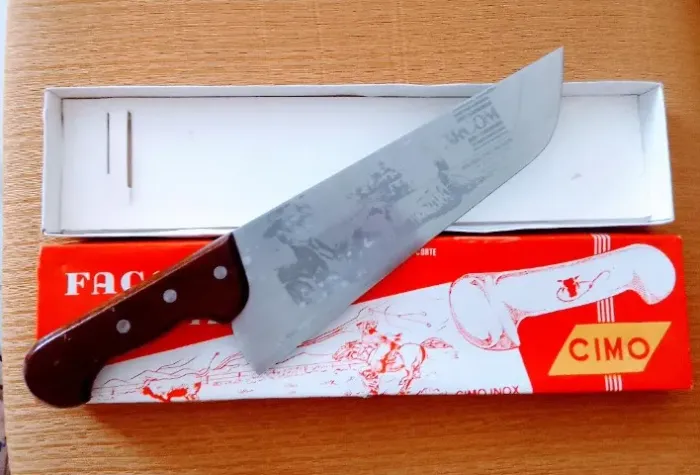 Faca churrasco Inox Cimo Lâmina 420mm