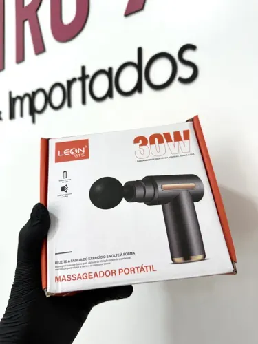 Pistola de Massagem Muscular Leon - Relaxamento Muscular