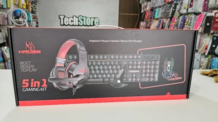 Kit Gamer 5 em 1 Kross - Novo