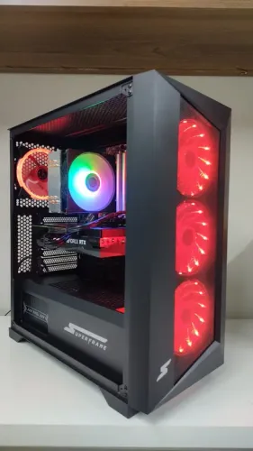 PC Gamer Ryzen 5 5600 / RTX 5060 8gb / Nvme 1TB - Loja fisica