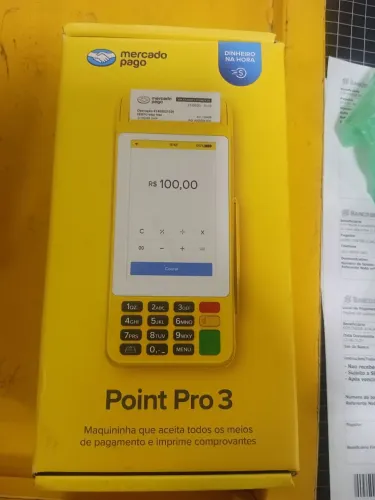 Point Pro 3 - Maquininha de Cartão Mercado Pago