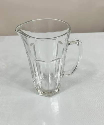 Jarra de vidro + Copos de vidro