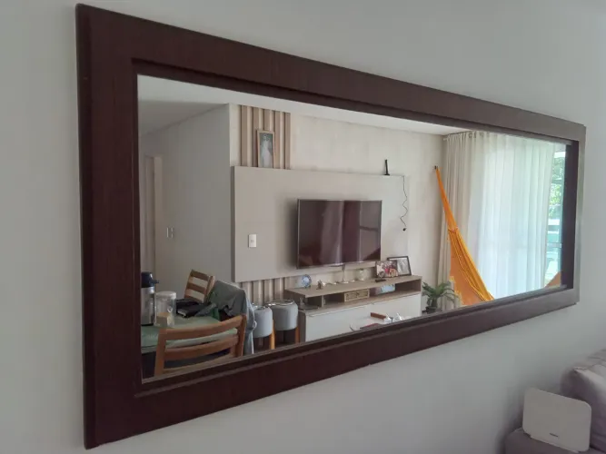 Lindo espelho  gigante,  90x 220