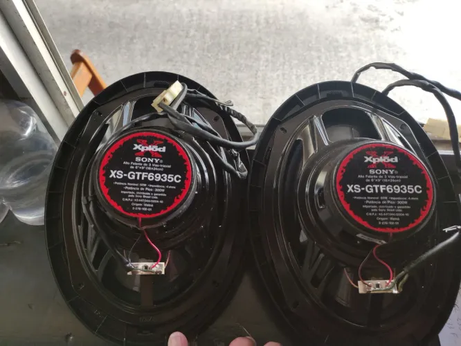 Par de auto falante 6x9" Sony Xplod.
