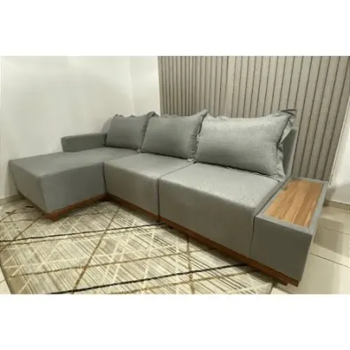 Sofá cama C/chaise Suíça C/braco mesa- FRETE GRATIS / ENTREGA HOJE!! 