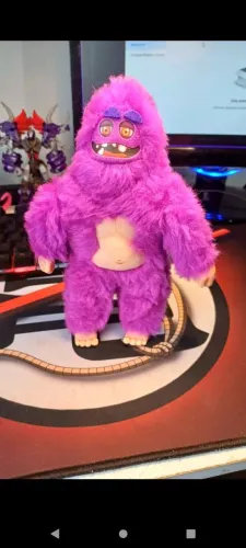 Monstro da Anuidade Roxo Estrela antigo