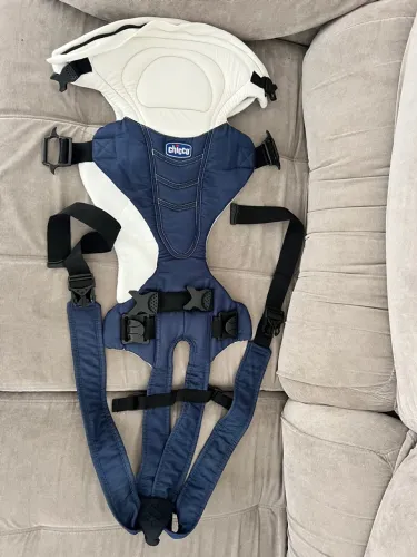 Canguru Chicco Azul e Branco