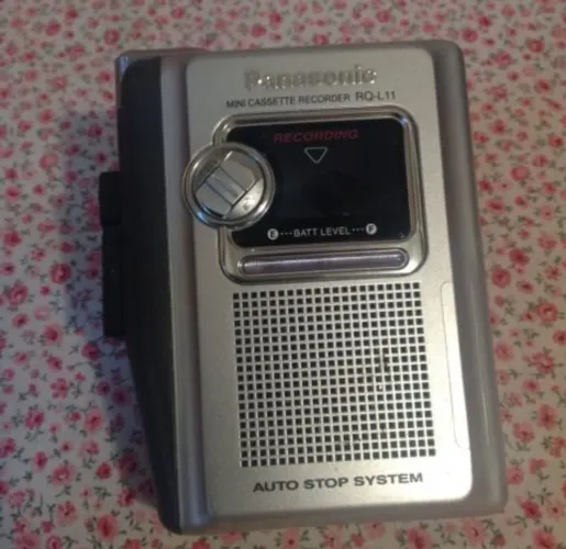 Mini Gravador k7 Panasonic RQ-L11