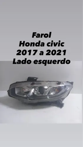 Farol Honda civic 2017 18 19 20 2021 Le original 