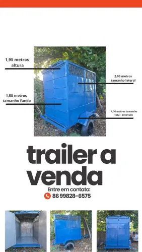 Oportunidade Vendo trailer todo reformado ótimo estado de conservação